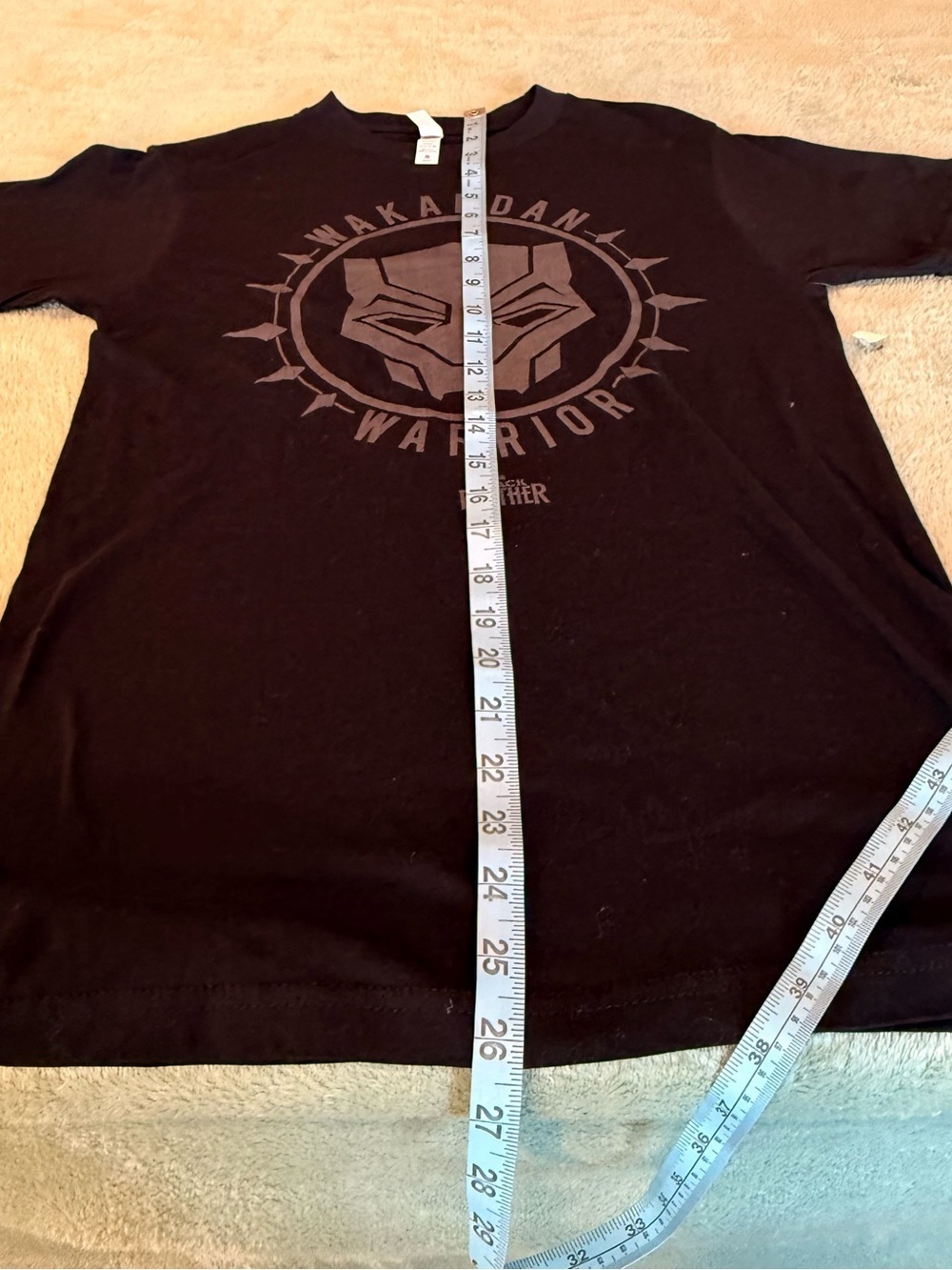 Black Panther Wakandan Warrior T Shirt Adult Small Marvel Graphic Tee - Picture 6 of 8
